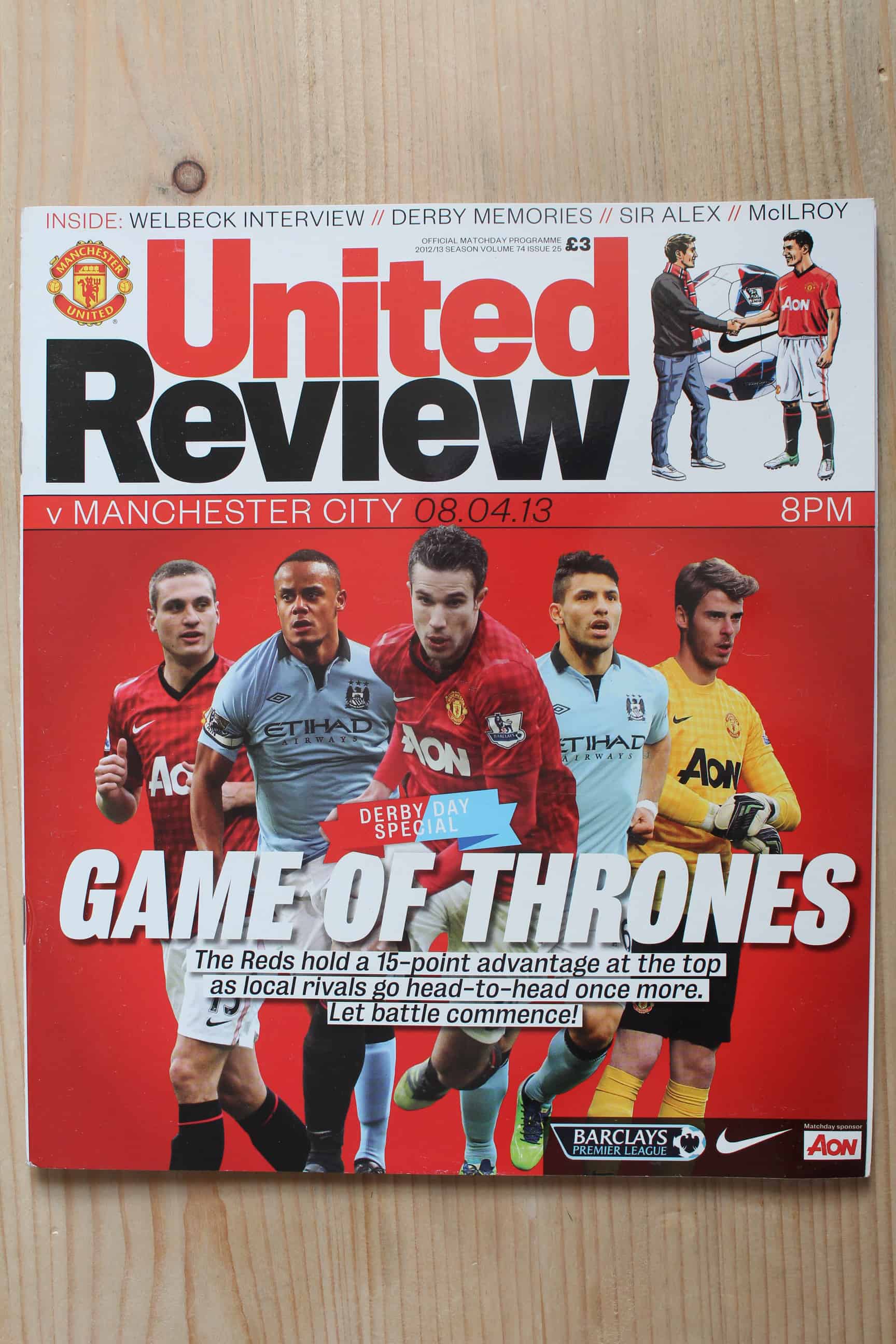 Manchester United FC v Manchester City FC